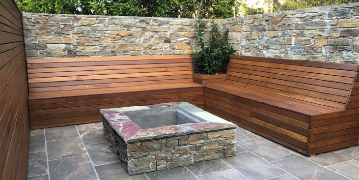 Ultimate Backyard Stone Fire Pit, How To Stack Pavers For A Fire Pit